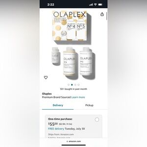 OLAPLEX strong days ahead hair kit